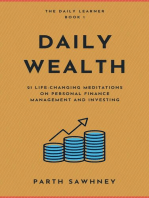 Daily Wealth: 21 Life-Changing Meditations on Personal Finance Management and Investing: The Daily Learner, #1