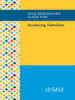 Gale Researcher Guide for: Studying Families