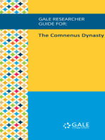 Gale Researcher Guide for: The Comnenus Dynasty