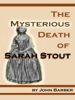 The Mysterious Death of Sarah Stout