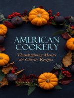 American Cookery: Thanksgiving Menus & Classic Recipes