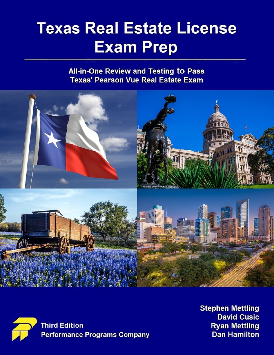 Texas Real Estate License Exam Prep AllinOne Review and Testing to
