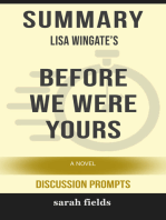 Summary: Lisa Wingate's Before We Were Yours: A Novel