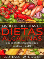 Livro de Receitas de Dietas Alcalinas - O plano de refeições alcalinas para equilibrar o seu PH