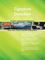 Signature Detection A Clear and Concise Reference