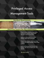 Privileged Access Management Tools Standard Requirements