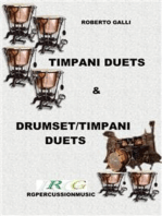 Timpani duets & Timpani/drumset duets
