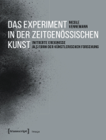 Das Experiment in der zeitgenössischen Kunst