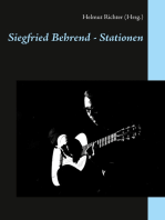 Siegfried Behrend - Stationen