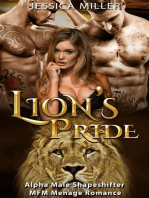 Lion’s Pride (Alpha Male Shapeshifter MFM Menage Romance)