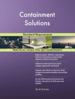 Containment Solutions Standard Requirements