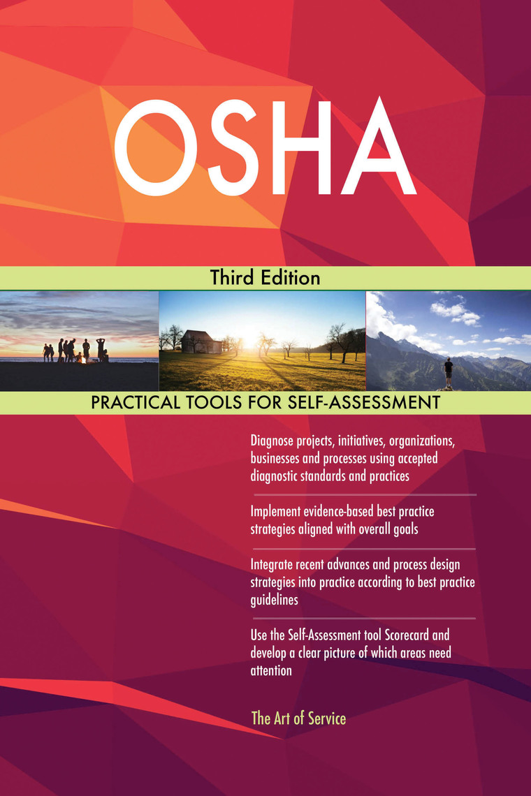 Read OSHA Third Edition Online by Gerardus Blokdyk Books