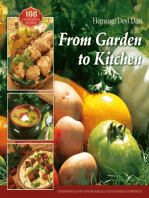 From Garden to Kitchen: 108 vegetarian recipes