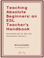 Teaching ESL Beginners