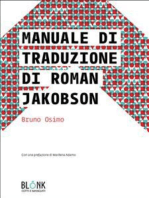 Manuale di traduzione di Roman Jakobson