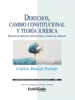 Derechos, cambio constitucional y teoría jurídica 