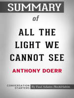 Summary of All the Light We Cannot See: A Novel