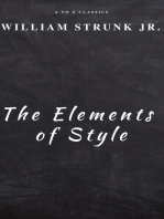 The Elements of Style ( Fourth Edition )