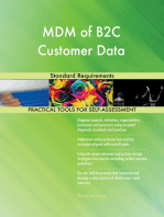 MDM of B2C Customer Data Standard Requirements