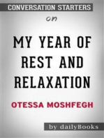 My Year of Rest and Relaxation: by Ottessa Moshfegh | Conversation Starters