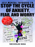 1217 Mental Triggers to Stop the Cycle of Anxiety, Fear, and Worry