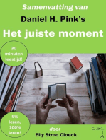 Samenvatting van Daniel H Pink's Het Juiste Moment: Zelfontwikkeling Collectie