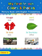 My First French Colors & Places Picture Book with English Translations