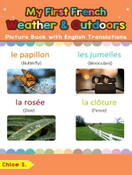 My First French Weather & Outdoors Picture Book with English Translations: Teach & Learn Basic French words for Children, #9