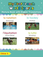 My First French World Sports Picture Book with English Translations: Teach & Learn Basic French words for Children, #10
