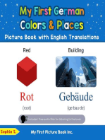 My First German Colors & Places Picture Book with English Translations: Teach & Learn Basic German words for Children, #6
