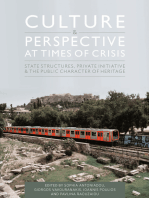 Culture and Perspective at Times of Crisis: State Structures, Private Initiative and the Public Character of Heritage