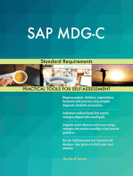 SAP MDG-C Standard Requirements