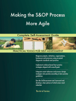 Making the S&OP Process More Agile Complete Self-Assessment Guide