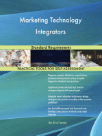 Marketing Technology Integrators Standard Requirements