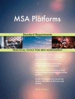 MSA Platforms Standard Requirements