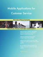 Mobile Applications for Customer Service Standard Requirements
