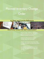 Planned Inventory Change Order A Clear and Concise Reference