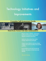 Technology Initiatives and Improvements Complete Self-Assessment Guide