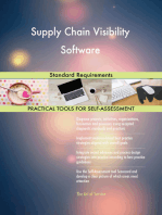 Supply Chain Visibility Software Standard Requirements