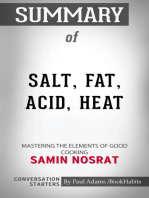 Summary of Salt, Fat, Acid, Heat: Mastering the Elements of Good Cooking