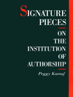 Signature Pieces