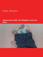 Sparen kann jeder, Ihr Ratgeber rund ums Haus