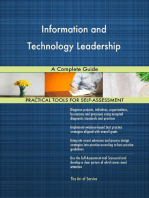 Information and Technology Leadership A Complete Guide