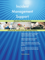 Incident Management Support Standard Requirements
