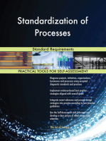 Standardization of Processes Standard Requirements