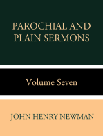 Parochial and Plain Sermons Volume Seven