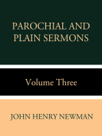 Parochial and Plain Sermons Volume Three