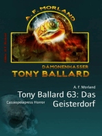 Tony Ballard 63: Das Geisterdorf: Cassiopeiapress Horror