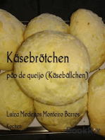 Käsebrötchen: pão de queijo (Käsebällchen)