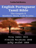 English Portuguese Tamil Bible - The Gospels II - Matthew, Mark, Luke & John: King James 1611 - Almeida Recebida 1848 - தமிழ் பைபிள் 1868